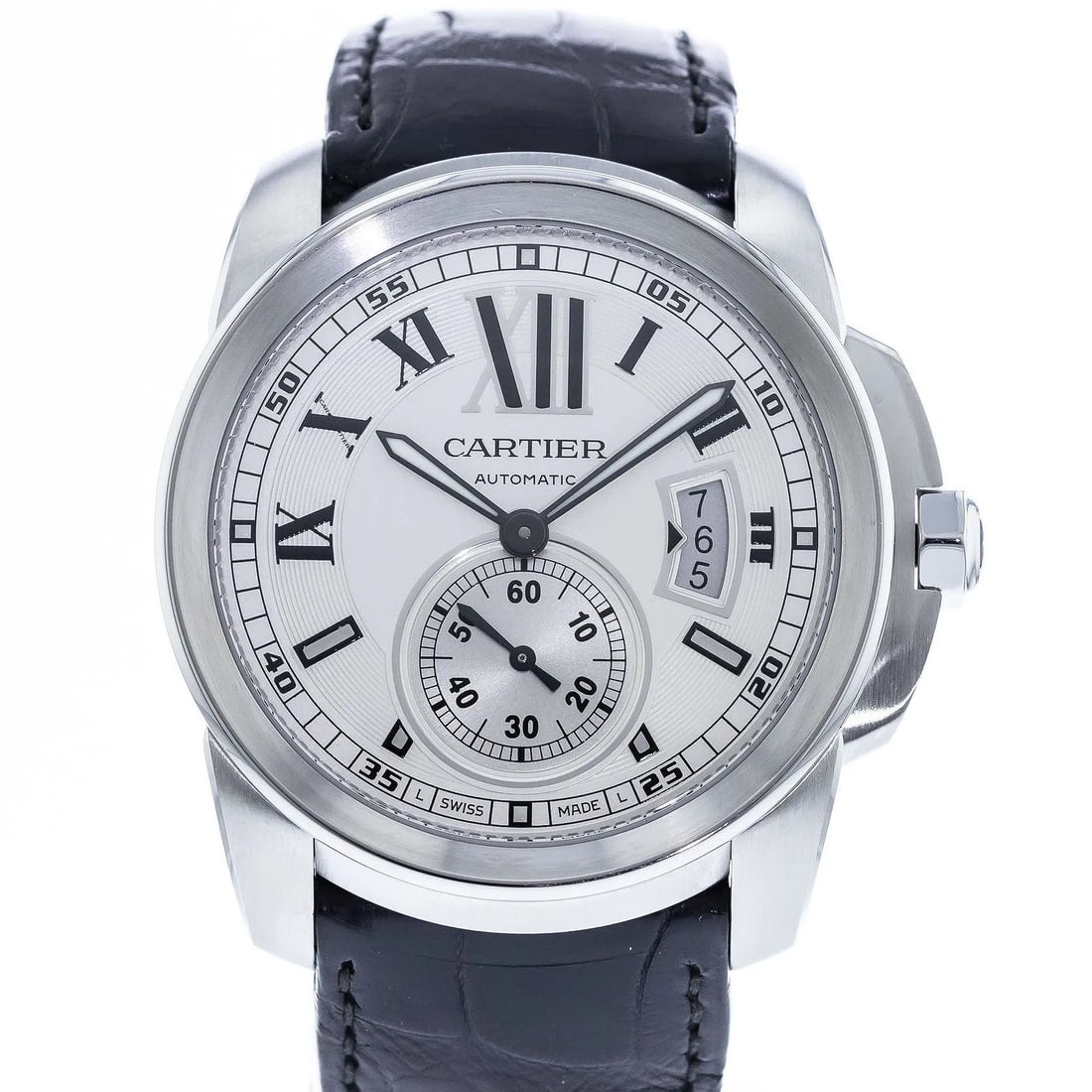 CARTIER CALIBRE DE CARTIER: 42 mm case, no box or papers