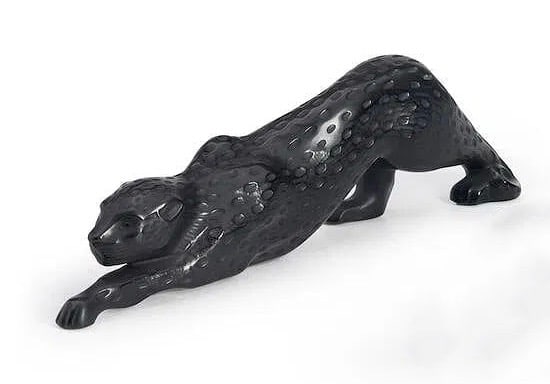LALIQUE ZEILA PANTHER SCULPTURE (1 of 2)