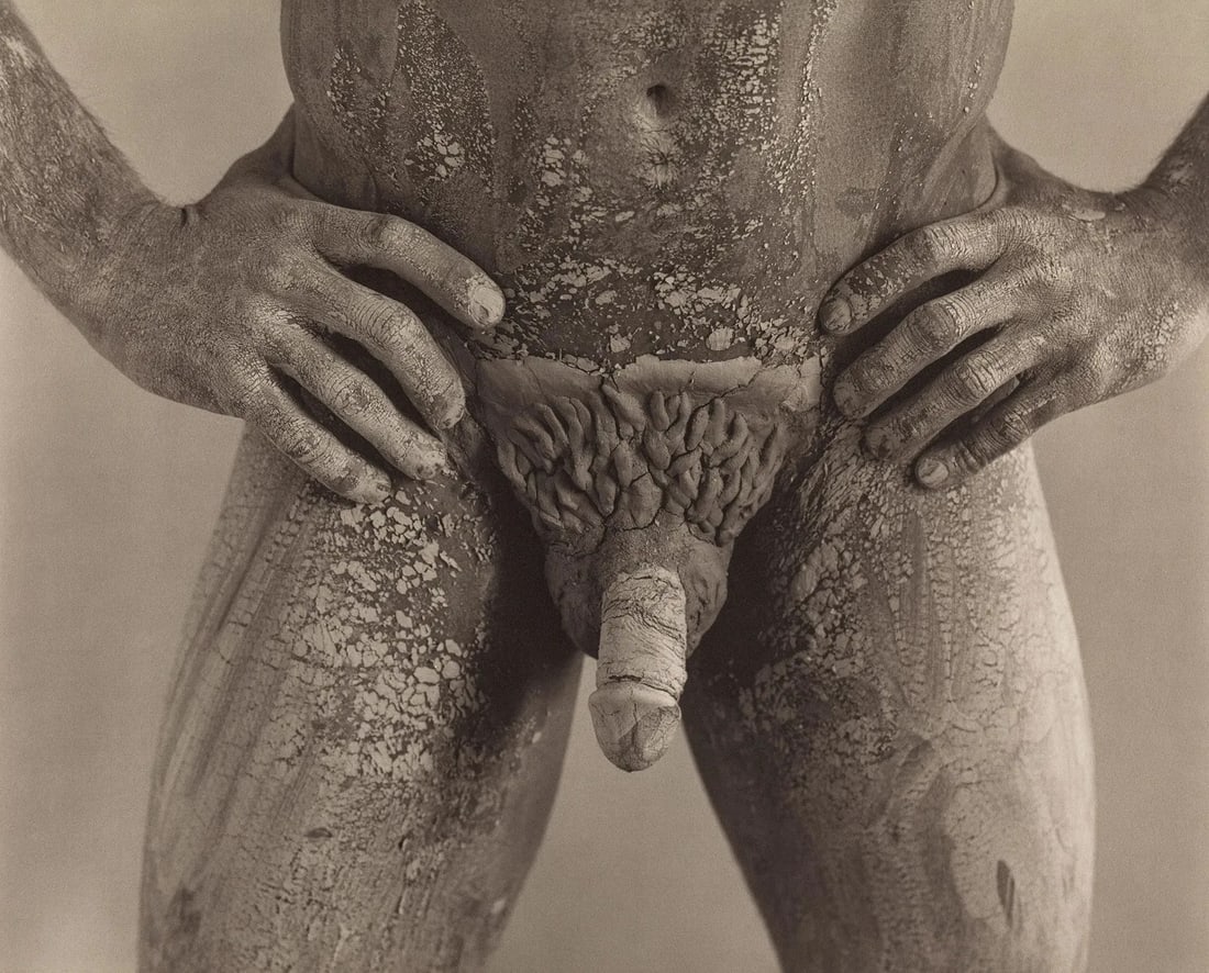 HERB RITTS (1952–2002)‘Clay Detail: Measures approx 18 x 15 inches, mounted to archival board, photo litho