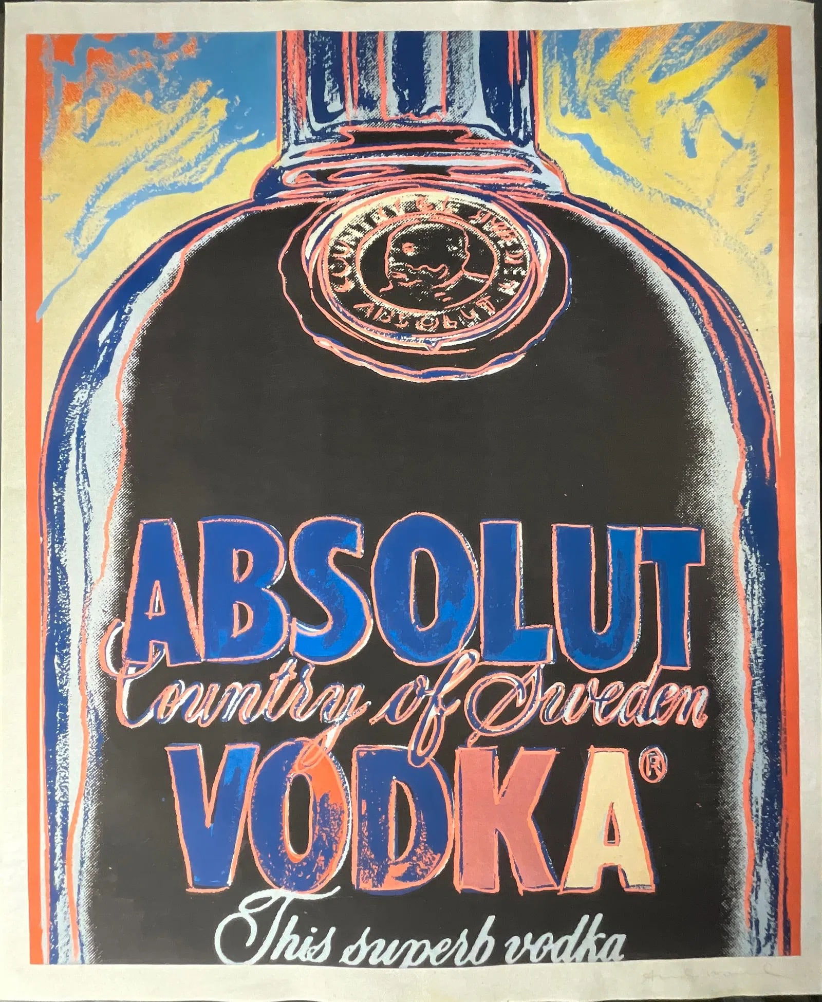 Andy Warhol Absolut Vodka (1 of 3)