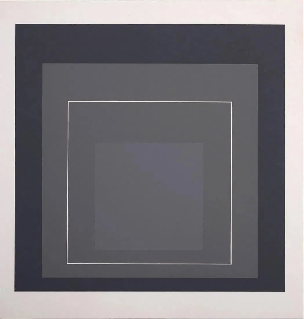 Josef Albers - Homage to the Square Silkscreen 1968 (1 of 1)