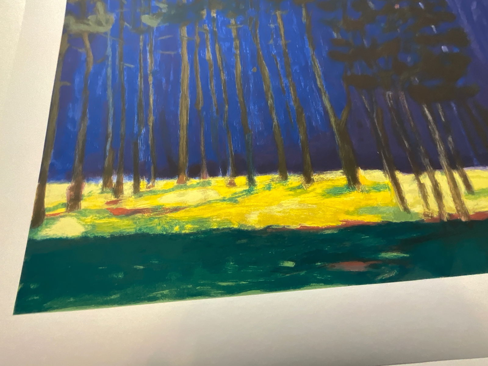 Wolf Kahn Dark Pines, 2001 - 2