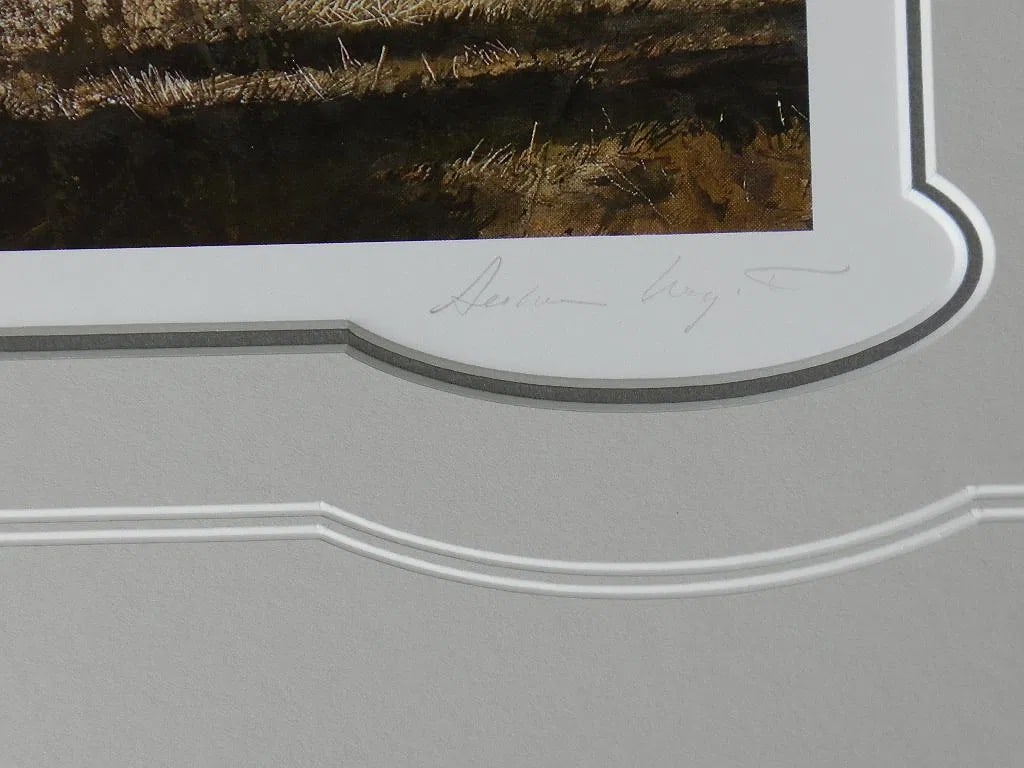 Andrew Wyeth offset lithograph Pencil Signed - 2