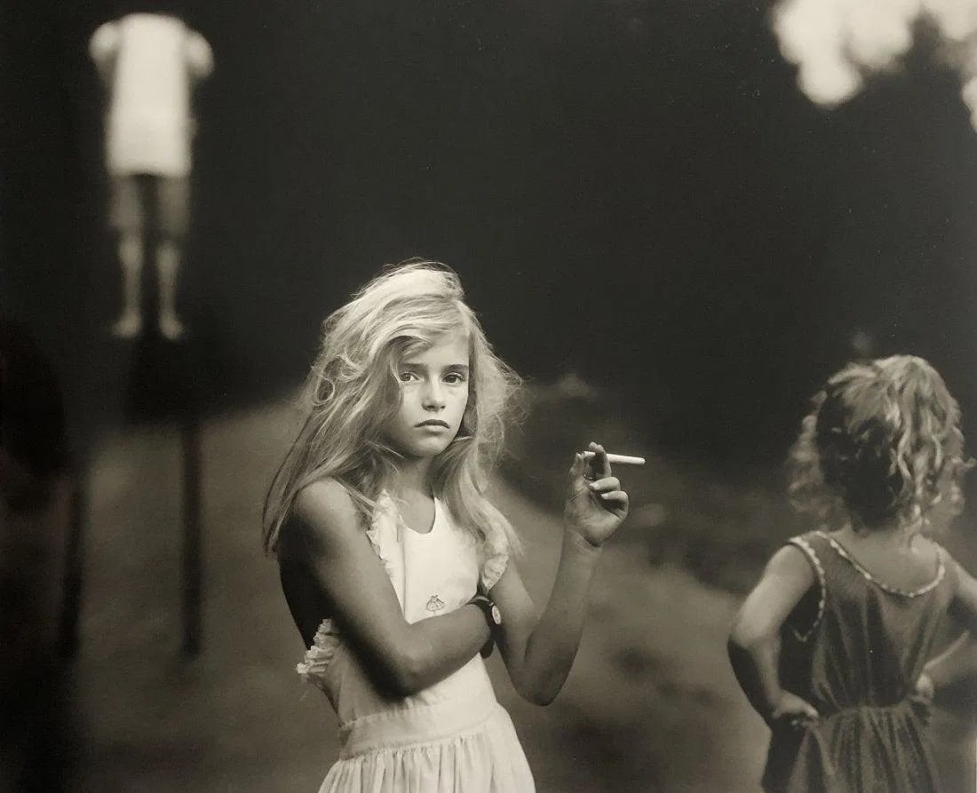Sally Mann - Candy Cigarette, 1989 (1 of 1)