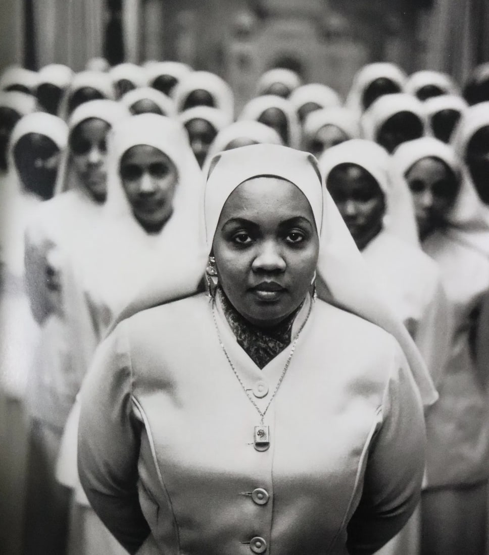 Gordon Parks - Black Muslims U.S., Photo-Litho: GORDON PARKS - (1912-2006), Black Muslims, U.S., Photo-Litho,Printed later 20th Century, 8 3/4" x 7 3/4" (Image Size), mounted to archival board