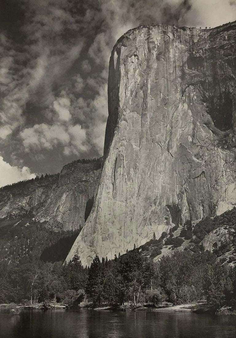 Ansel Adams - El Capitan and the Merced River (1 of 1)