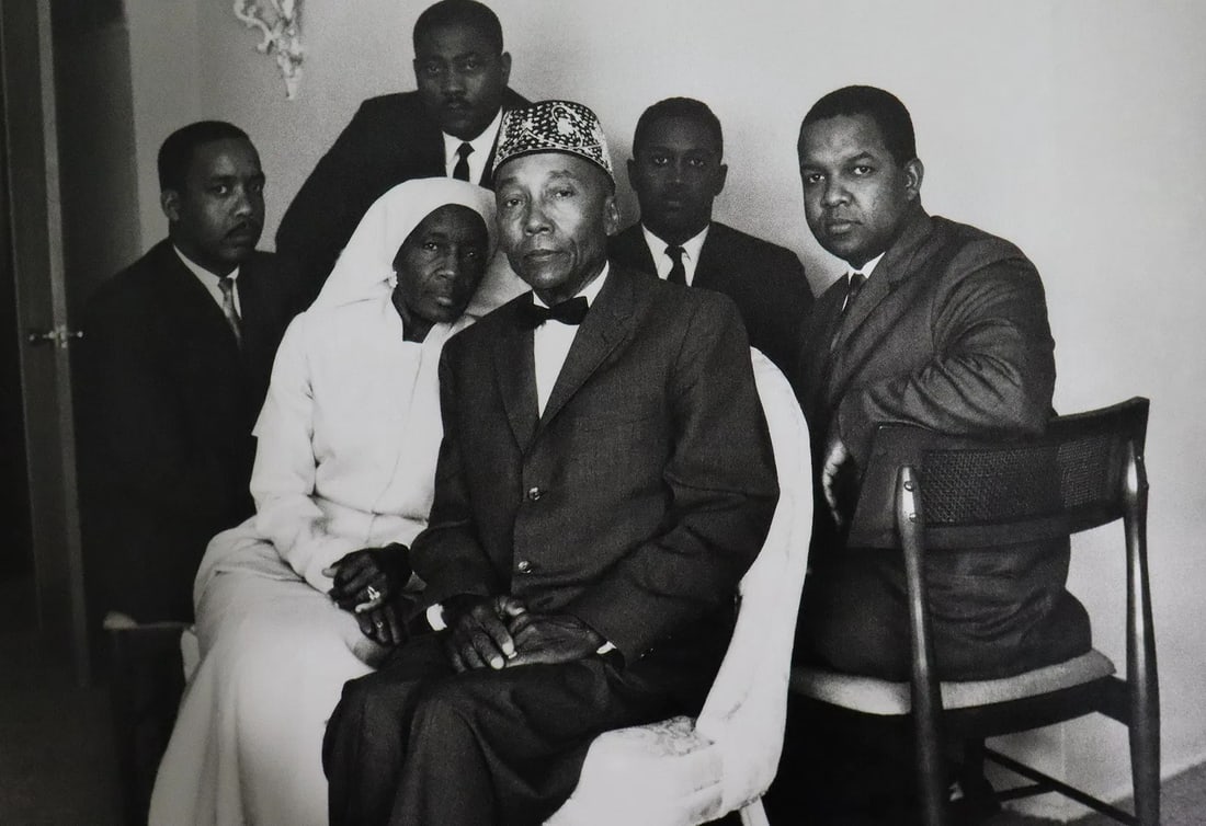 Gordon Parks - Black Muslims U.S., Photo-Litho: GORDON PARKS - (1912-2006), Black Muslims, U.S., Photo-Litho, Printed later 20th Century, 5 1/2" x 7 3/4" (Image Size), Mounted to archival board