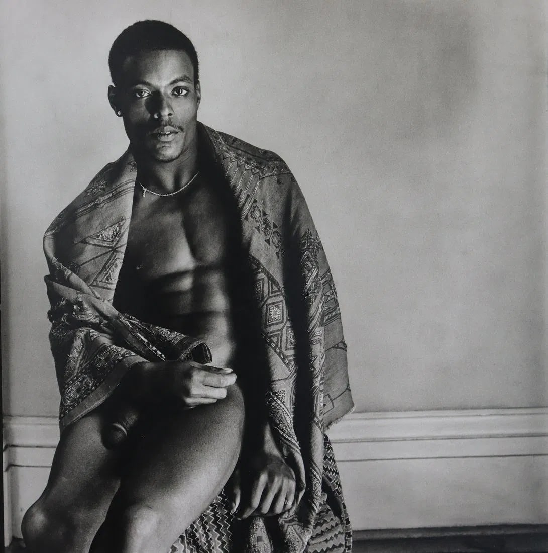 George Dureau - Ralph Brown, Photo-Litho: GEORGE DUREAU (1930-2014), Ralph Brown, Photo-litho, Printed circa late 20th c.8 1/2" x 8 1/2", Mounted to archival board