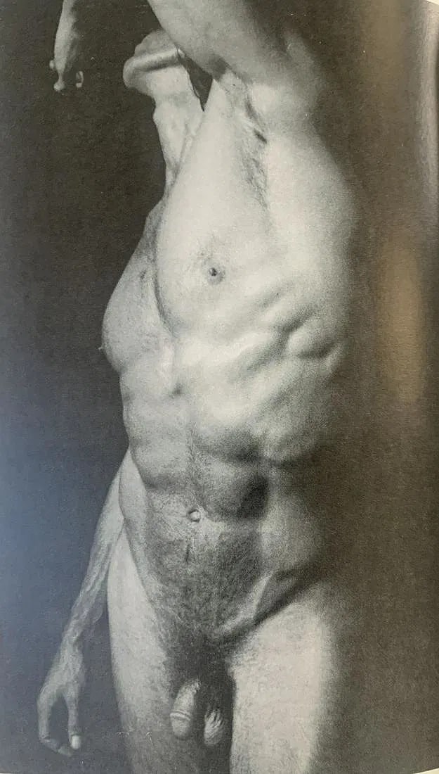 George Hester - Male Nude, Photo-Litho: George Hester 20th Century, Male Nude, Photo-litho, Printed circa later 20th c.6 1/2" x 4", Mounted to archival board