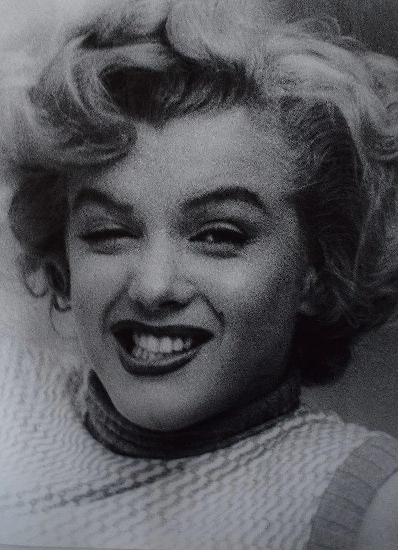 Andre de Dienes - Marilyn Monroe: ANDRE DE DIENES (1913-1985), Marilyn Monroe, Photogravure c.1985, Printed in America, 12" x 9 1/2", Mounted to archival board