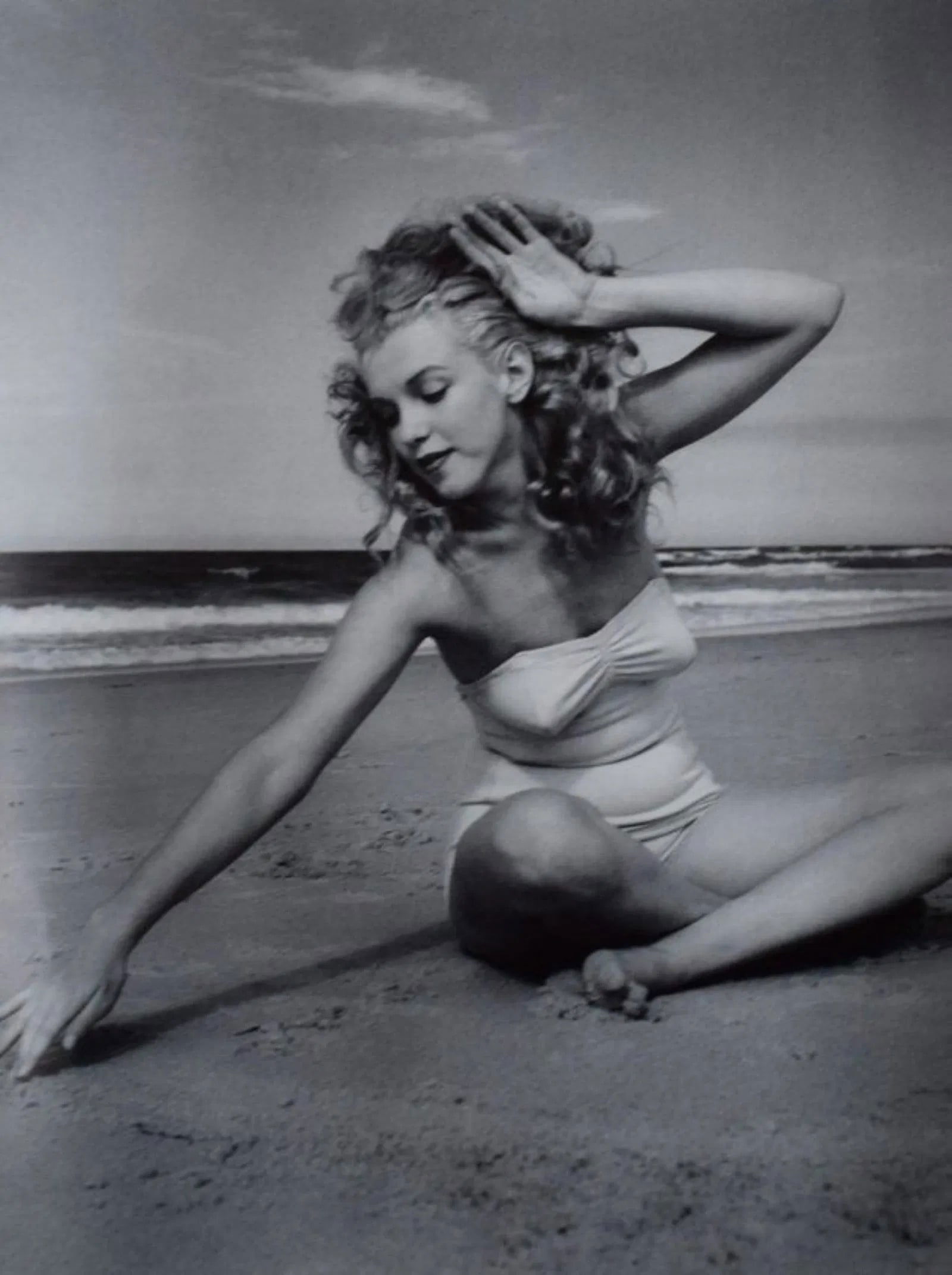 Andre de Dienes - Marilyn Monroe: ANDRE DE DIENES (1913-1985), Marilyn Monroe, Photogravure c.1985, Printed in America, 12" x 9 1/2", Mounted to archival board