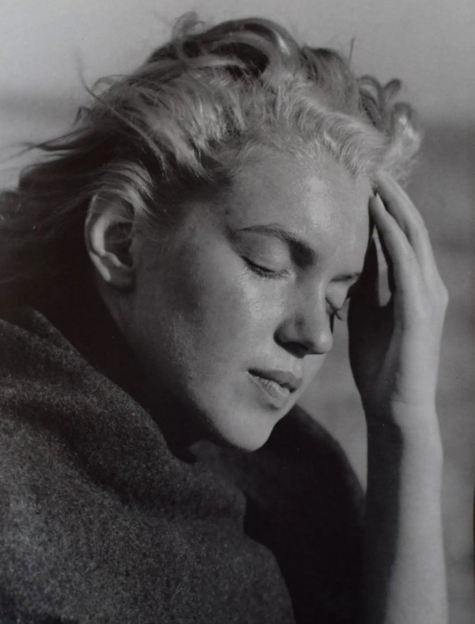 Andre de Dienes - Marilyn Monroe: ANDRE DE DIENES (1913-1985), Marilyn Monroe, Photogravure c.1985, Printed in America, 12" x 9 1/2", Mounted to archival board