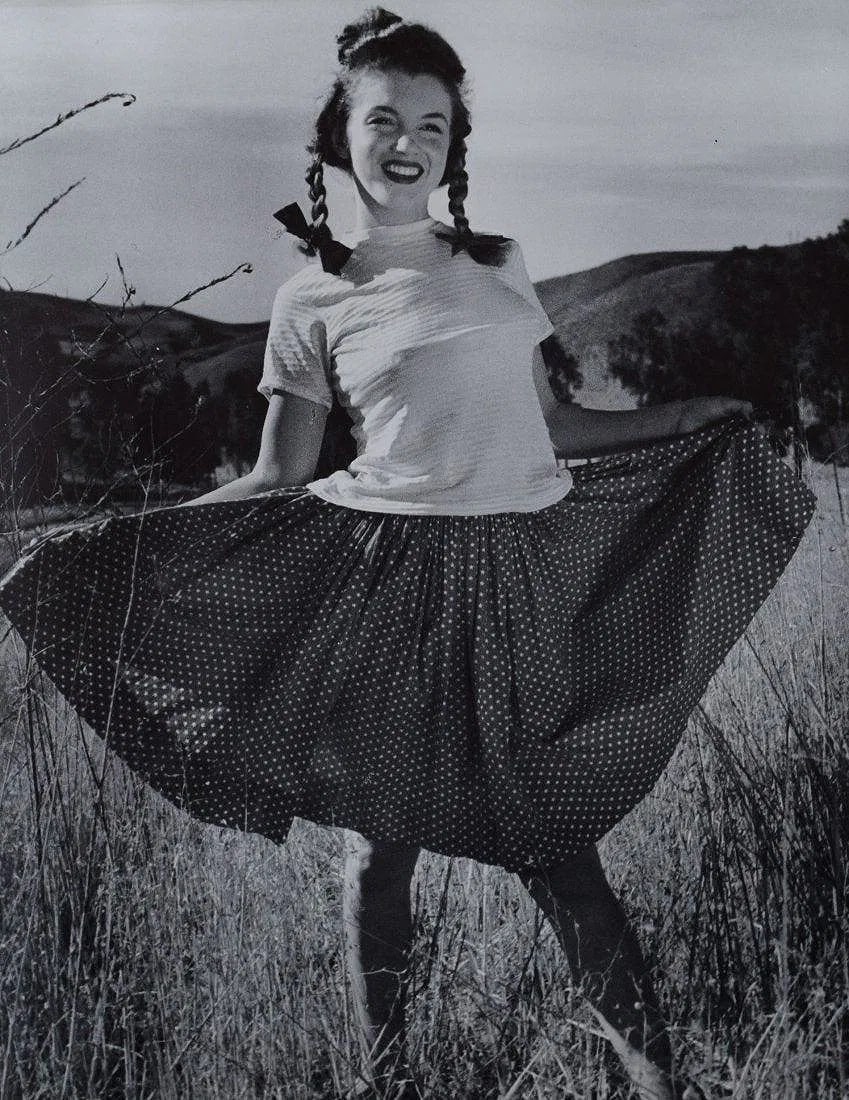 Andre de Dienes - Marilyn Monroe: ANDRE DE DIENES (1913-1985), Marilyn Monroe, Photogravure c.1985, Printed in America, 12" x 9 1/2", Mounted to archival board