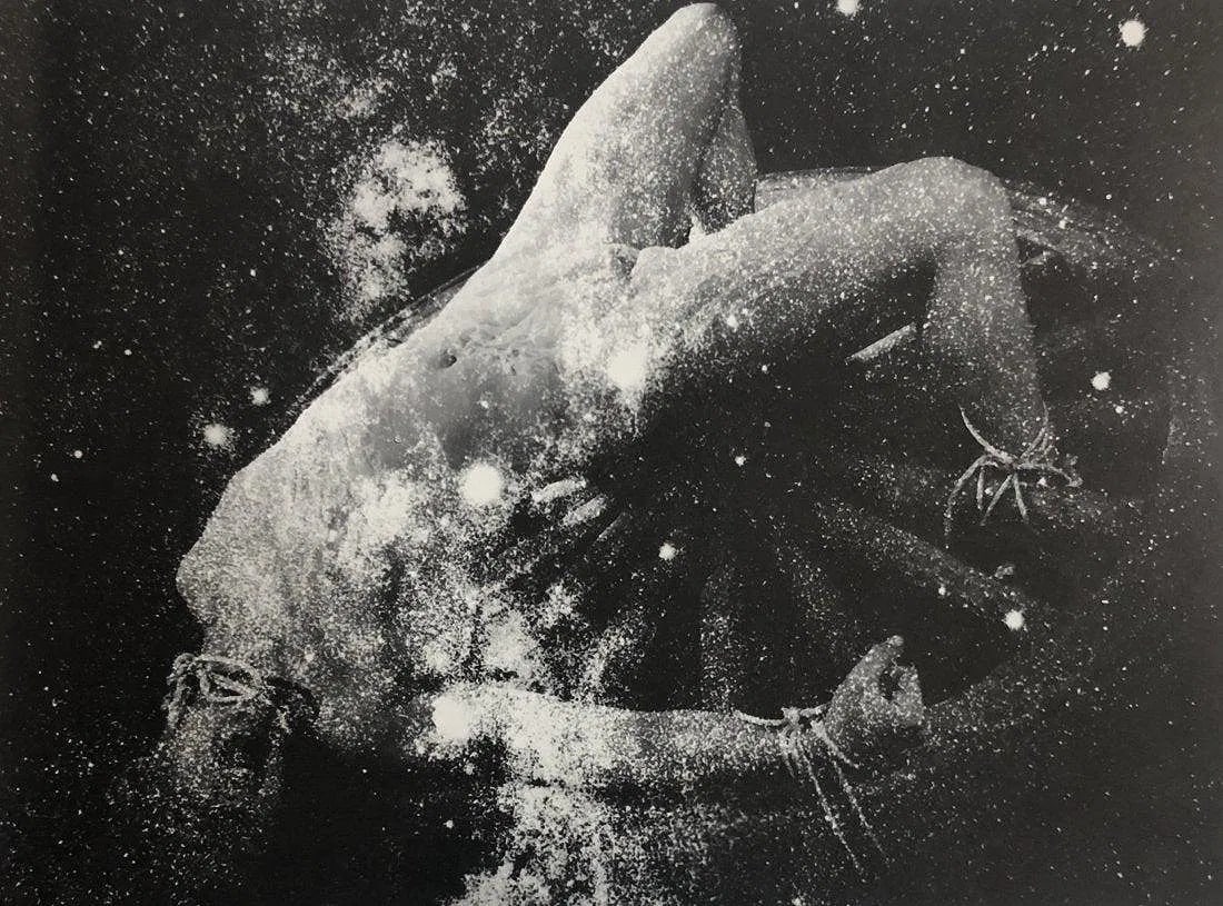 George Platt Lynes - Ixion: GEORGE PLATT LYNES (B.1907) Ixion Photo-litho 7.5" x 10" Mounted to archival board., Mounted to archival board