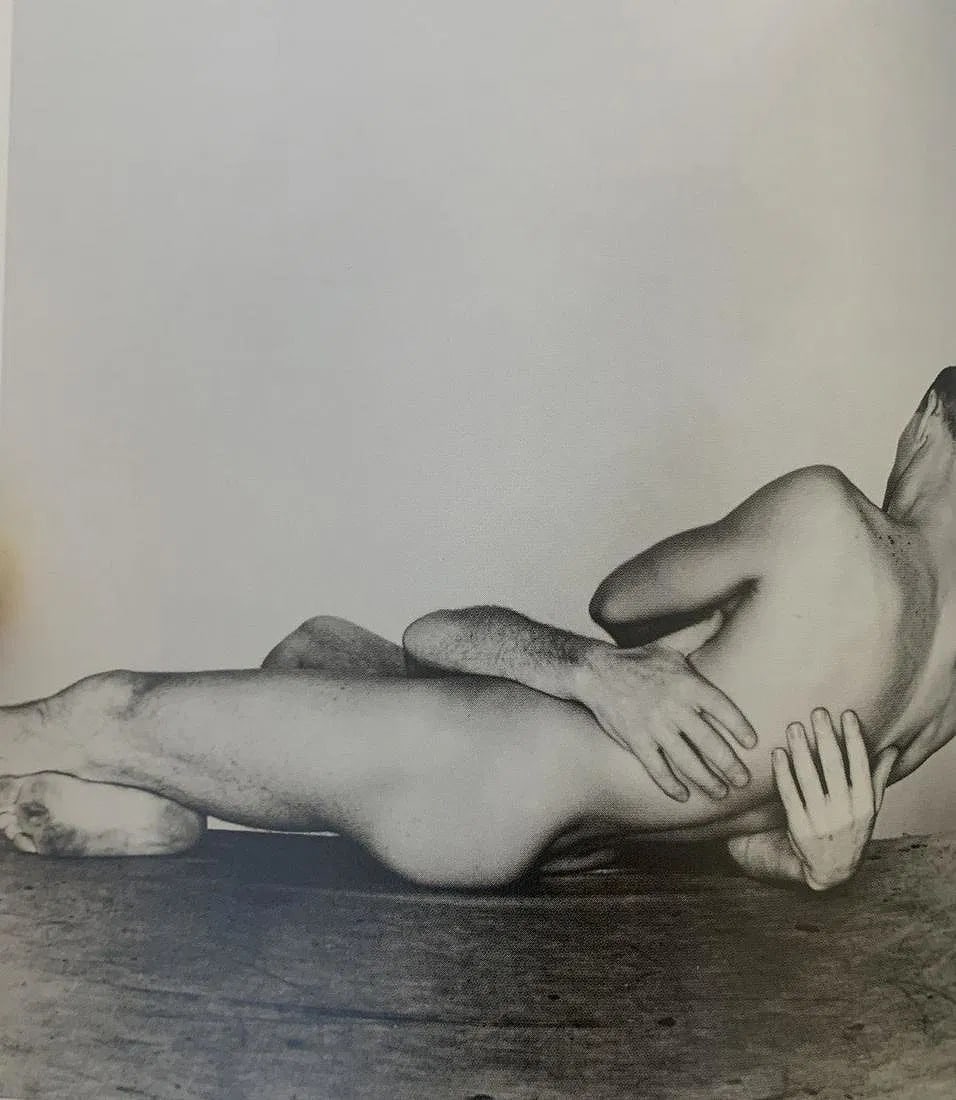 George Platt Lynes - Male Nude, Photo-Litho: George Platt Lynes (1907-1955), Male Nude, Photo-litho, Printed circa later 20th c.5 1/4" x 4 3/4", Mounted to archival board