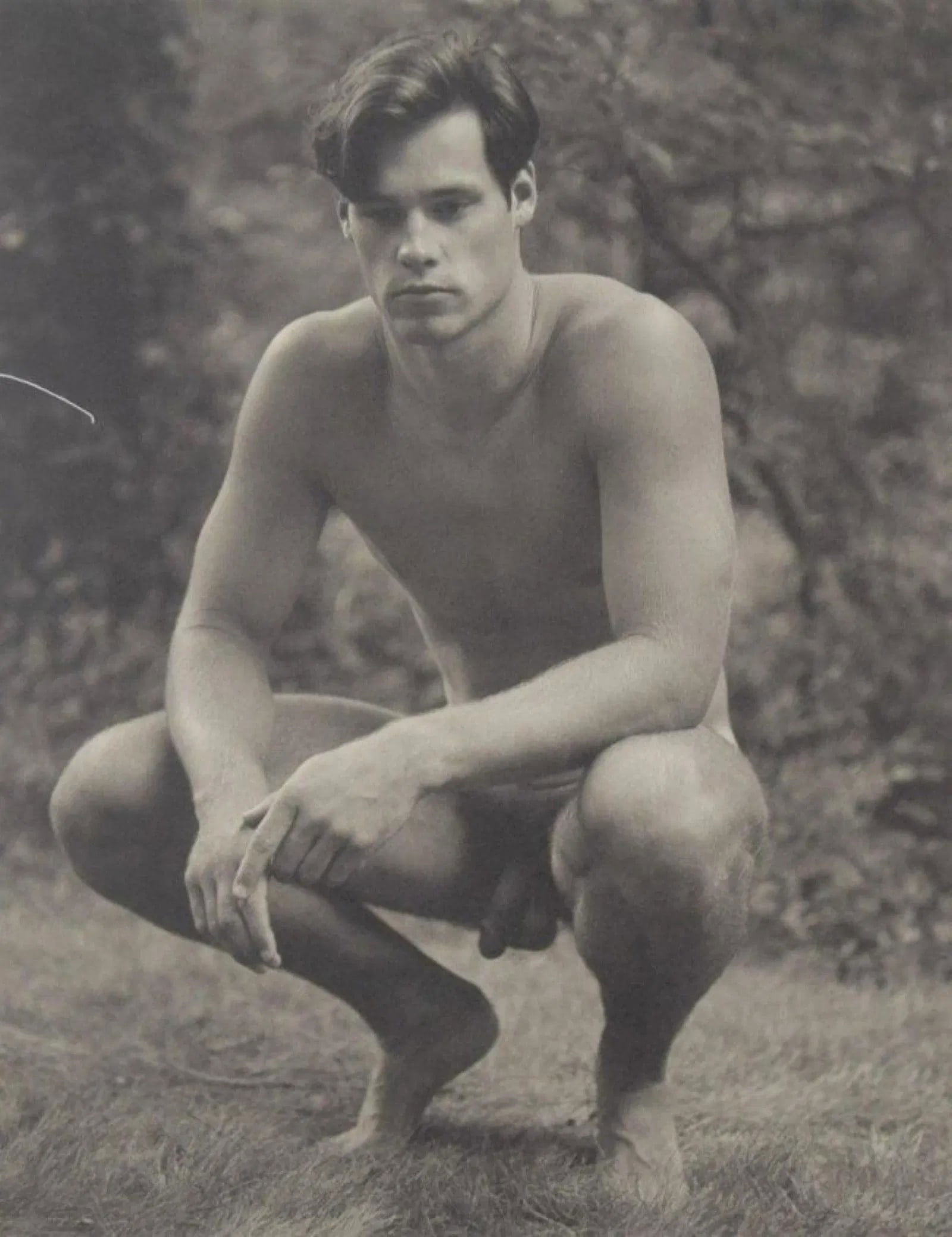 Bruce Weber - Billy, Camp Rowdy, Bellport, New York: BRUCE WEBER (b. 1946), Billy, Camp Rowdy, Bellport, New York, 1987, Sheet-fed gravure c. 1990, Printed in United States of America, 9 3/8" x 7 1/4", Mounted to archival board