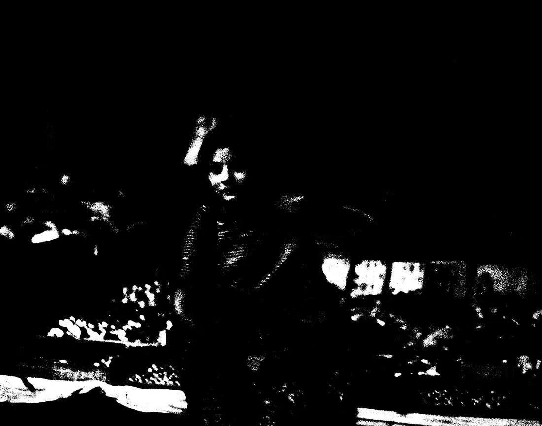 Dorr, Nell - Maiden - Oaxaca: Vintage Sheet-fed Gravure printed in 1962. From her renowned Mexican documentation. Image size: approx. 10" x 13"., Mounted to archival board