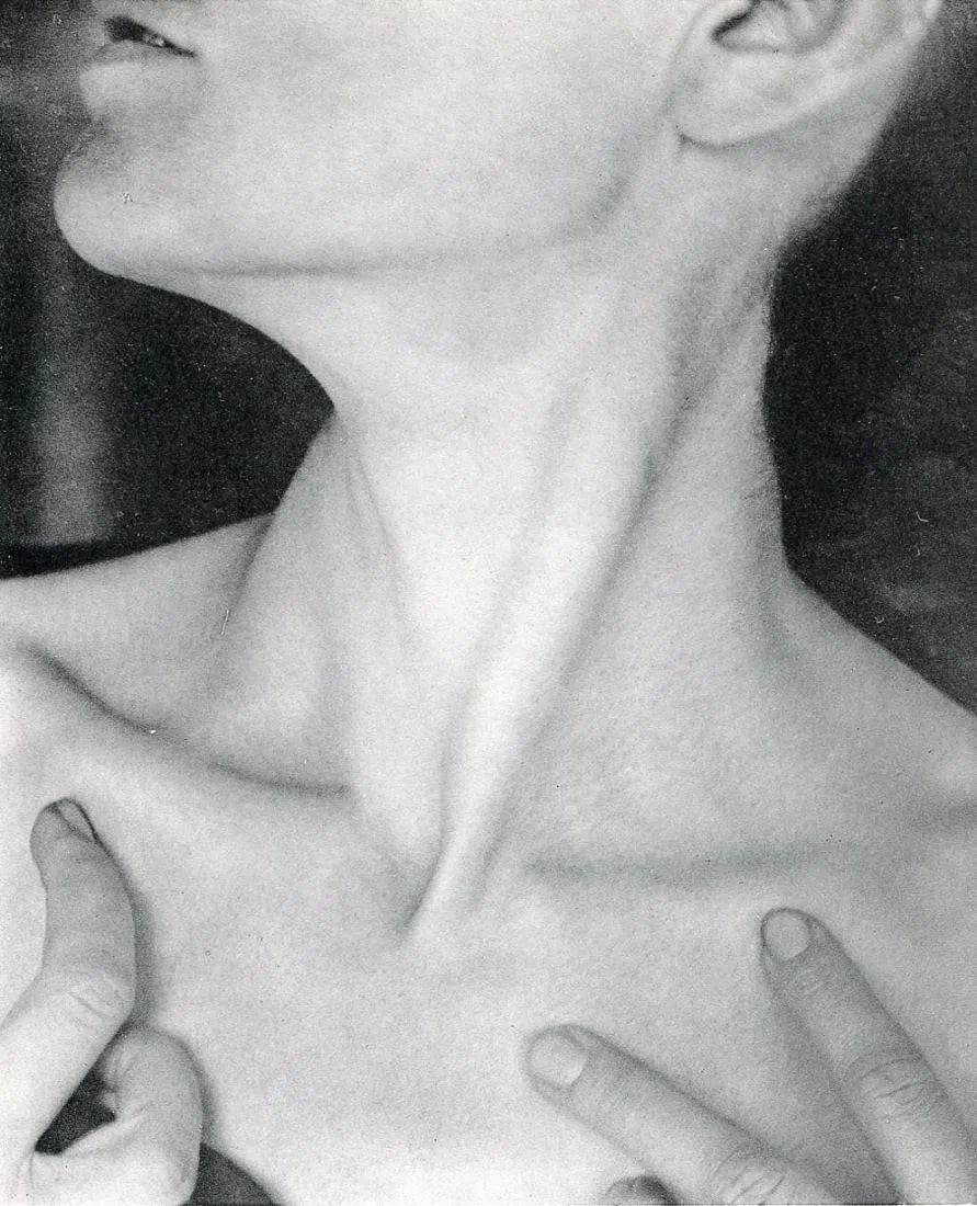 Stieglitz, Alfred - Georgia O'Keefe, 1921: Vintage Collotype printed in 1958. An intimate portrait of the artist from Stieglitz's famous series. Image size: approx. 7.5" x 9.5"., Mounted to archival board