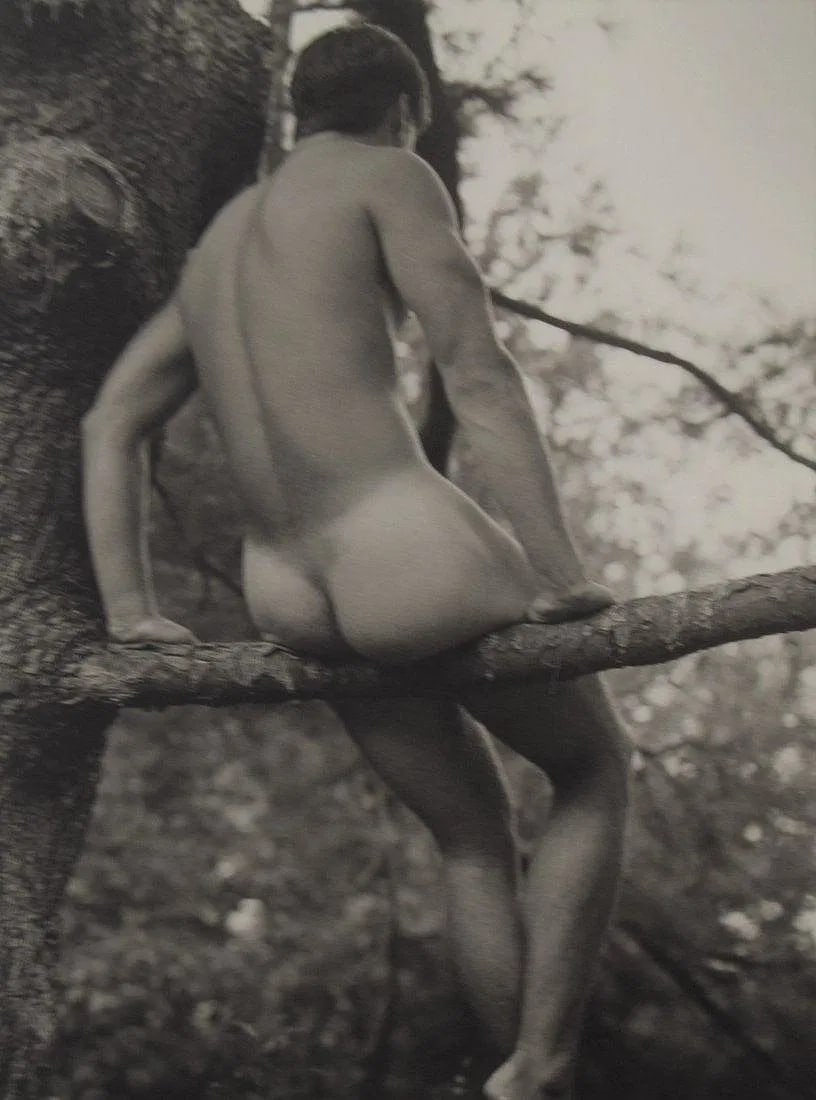 Bruce Weber - Billy, Camp Rowdy, Bellport, New York: BRUCE WEBER (b. 1946), Billy, Camp Rowdy, Bellport, New York, 1987, Sheet-fed gravure c. 1990, Printed in United States of America, 9 3/8" x 7 1/4", Mounted to archival board