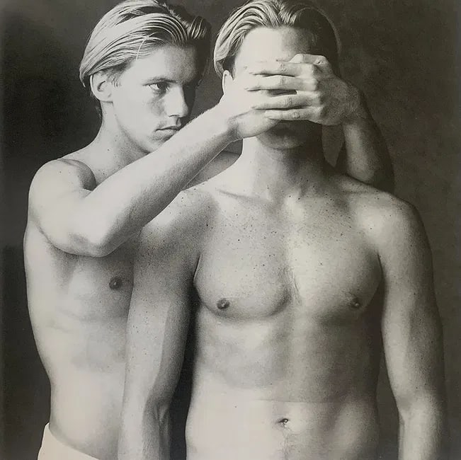 Blake Little - Male Nude, Photo-Litho: ANSEL ADAMS (B.1902-1984), Roots, Foster Gardens, Honolulu, Hawaii 1947, Photo-Litho, 10.5" x 9", Printed second half of 20th Century, Mounted to archival board