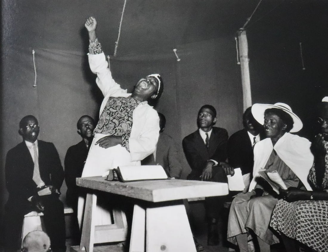 Gordon Parks - Sunday Morning, Photo-Litho: GORDON PARKS - (1912-2006), Sunday Morning, Washington, D.C., Photo-Litho, Printed later 20th Century, 6 1/4" x 8" (Image Size), mounted to archival board , Mounted to archival board