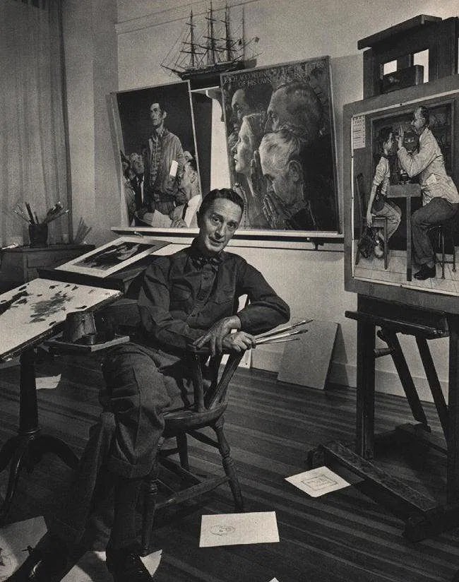 Yousuf Karsh - Norman Rockwell (1 of 1)