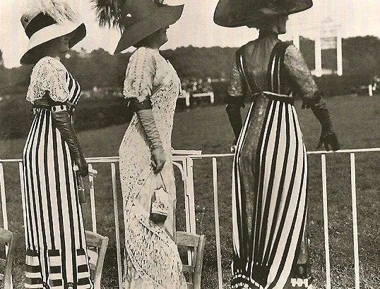 Jacques Henri Lartigue - A Day At The Races: Vintage Sheet-fed Gravure. Kinetic energy and fashion of early 20th-century French society. Image size: approx. 9" x 12"., Mounted to archival board