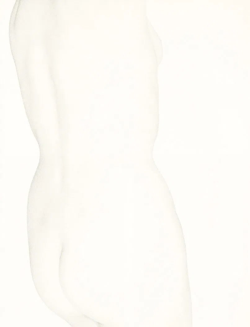 Stewart, John - Nude: Vintage Sheet-fed Gravure. A modernist study of line and texture on the human figure. Image size: approx. 8.5" x 11"., Mounted to archival board