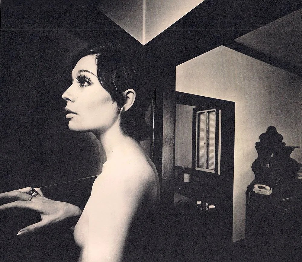 Yoshihiro Tatsuki - Nude: Vintage Sheet-fed Gravure. Kinetic study of the female figure. Image size: approx. 9" x 12"., Mounted to archival board