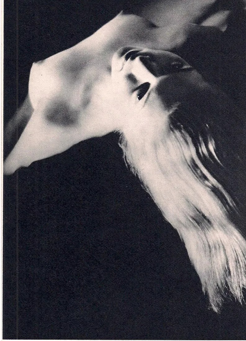 Adolf Rossi - Nude: Vintage Sheet-fed Gravure. Academic studio figure study. Image size: approx. 8.5" x 11"., Mounted to archival board