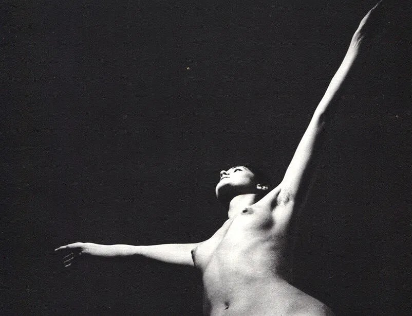 Beraud - Nude: Vintage Sheet-fed Gravure. A classic studio figure study. Image size: approx. 8.5" x 11.5"., Mounted to archival board