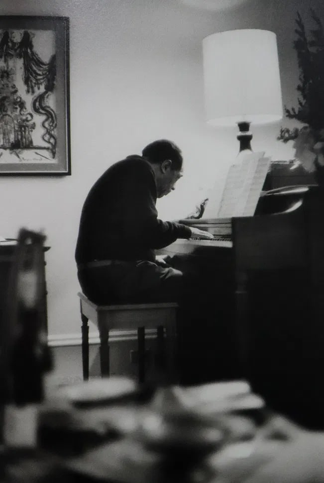 Gordon Parks - Duke Ellington, California, Photo-Litho: GORDON PARKS - (1912-2006), Duke Ellington, California, Photo-Litho, Printed later 20th Century, 8 3/4" x 6" (Image Size), Mounted to archival board