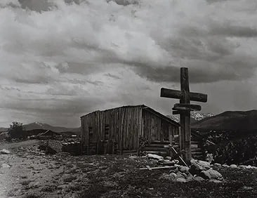 Edward Weston - Photo-Litho, 20th C.: Vintage Photo-Litho printed in the later 20th Century. A high-contrast, modernist composition. Image size: approx. 7.5" x 9.5"., Mounted to archival board