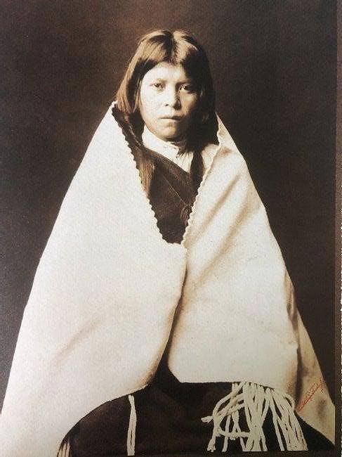 Edward Curtis - Quang - A Hopi Bride, 1900 (1 of 1)