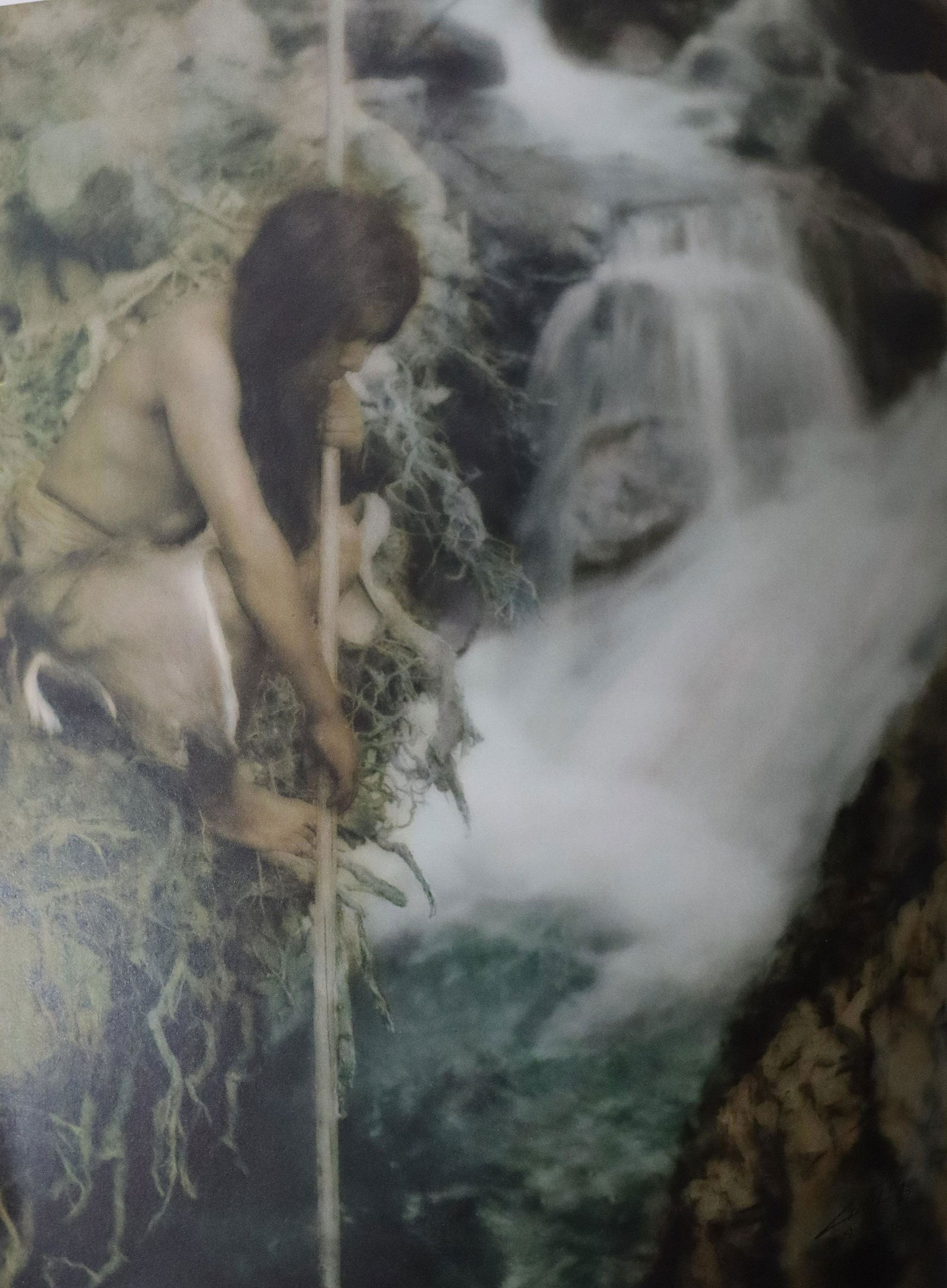 Edward Curtis - Photo-Litho, Printed Later: Photo-Litho. Part of a curated later edition of the North American Indian series. Image size: approx. 7" x 10"., Mounted to archival board