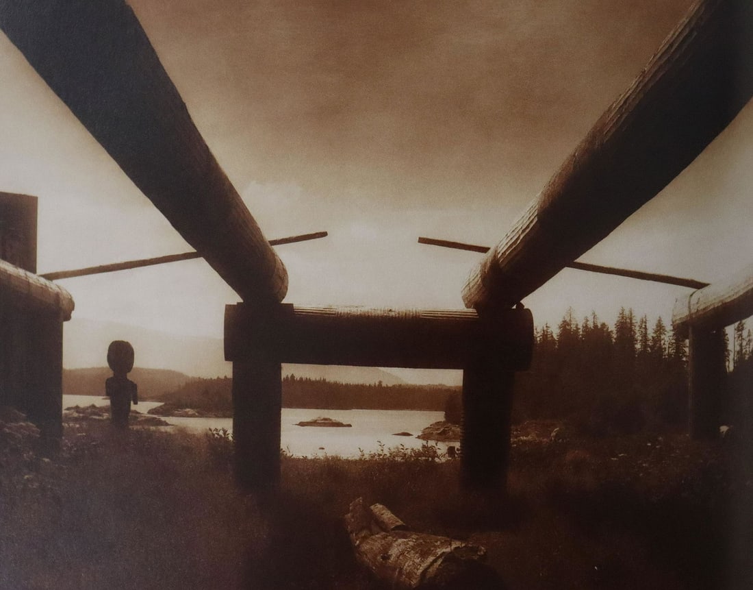 Edward Curtis - Photo-Litho, Printed Later: Photo-Litho. Later 20th-century print from a classic plate. Image size: approx. 7" x 10"., Mounted to archival board