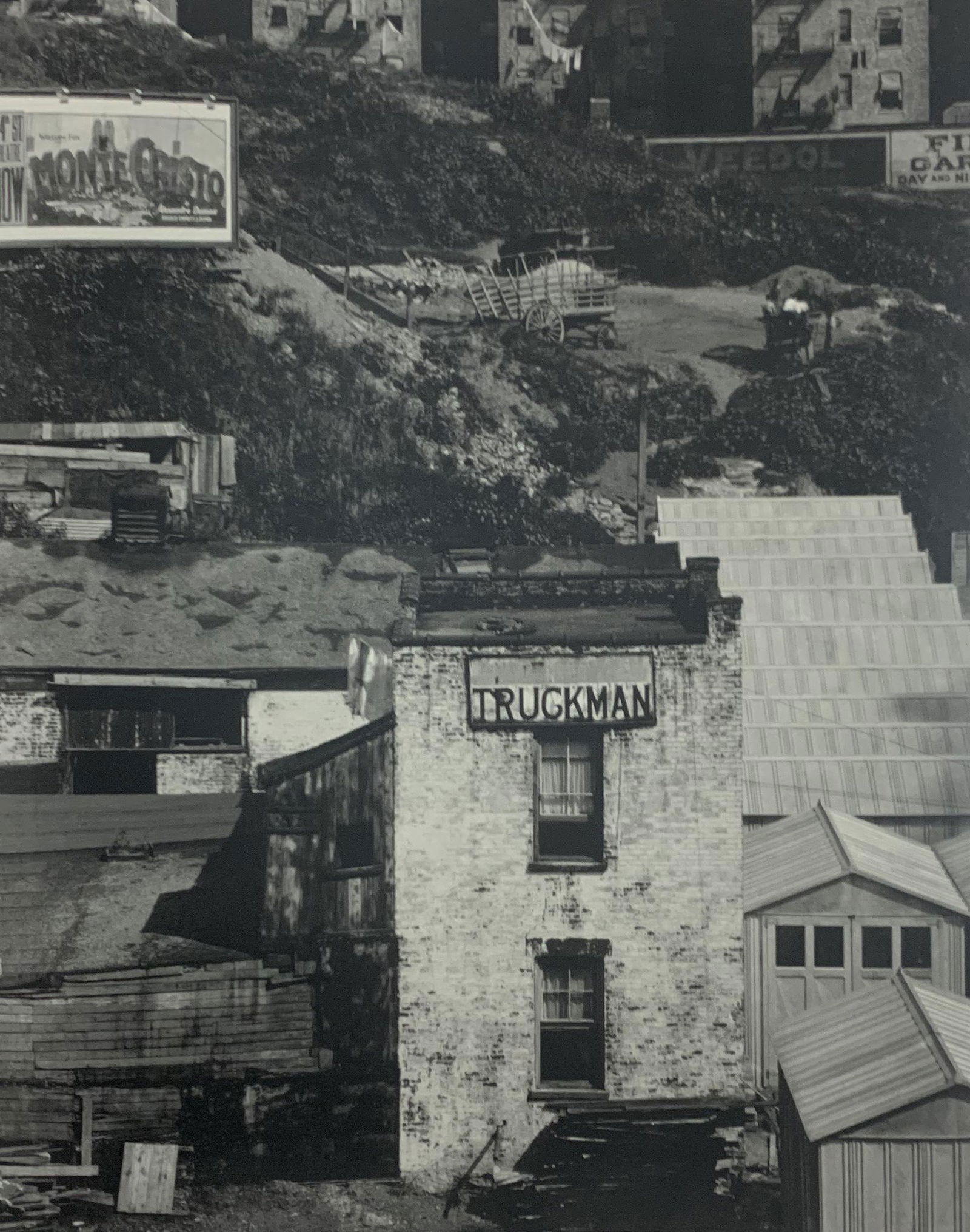 Paul Strand - Photo-Litho, C. 20th Century: Vintage Photo-Litho. Intimate street photography documentation. Image size: approx. 8" x 11"., Mounted to archival board