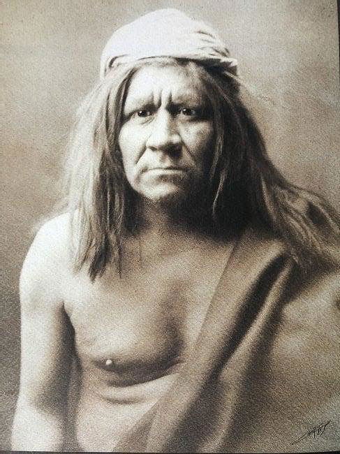 Edward Curtis - A Mojave Chief, 1903 (1 of 1)