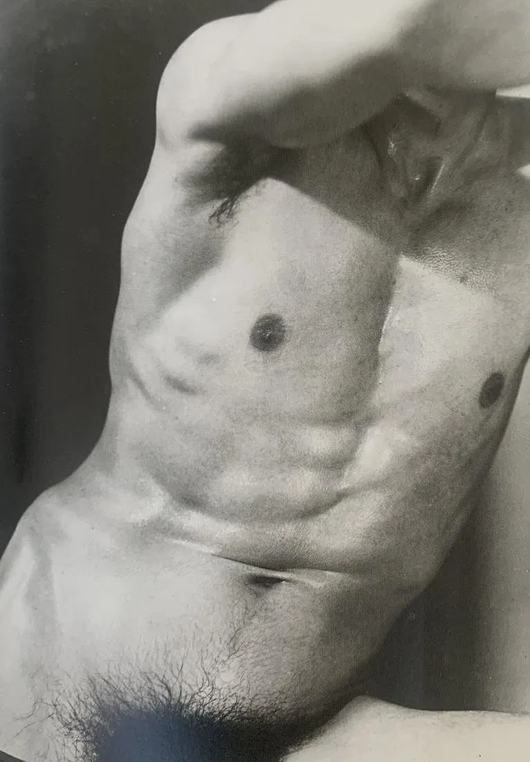 George Honyngen-Huene - Male Nude, Photo-Litho: George Hoyningen-Huene (1900-1968), Male Nude, Photo-litho, Printed circa later 20th c., 6 5/8" x 4 5/8" , Mounted to archival board