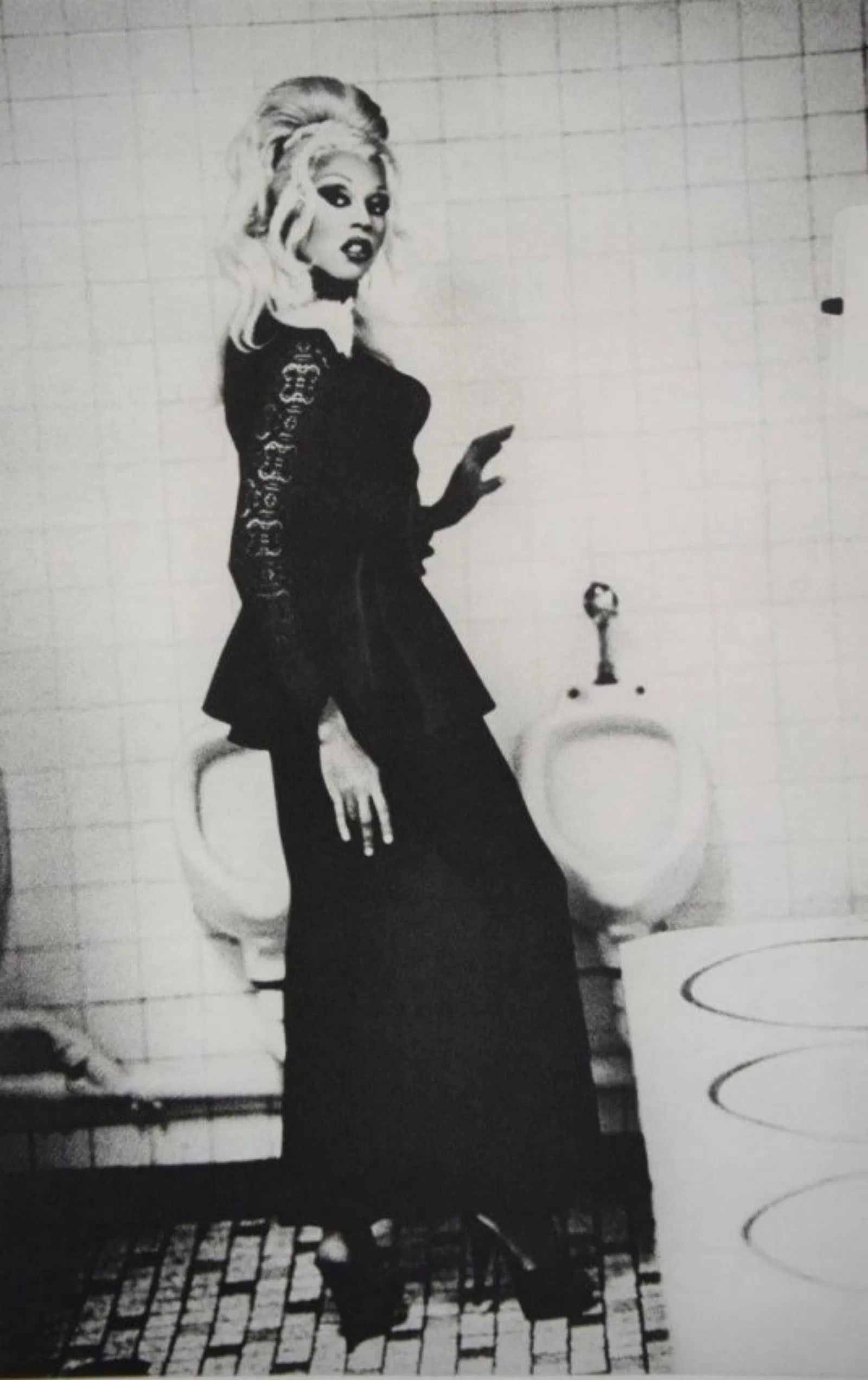 Ellen Von Unwerth - Rupaul, New York 1993: ELLEN VON UNWERTH B. 1954, Rupaul, New York 1993, Sheet-fed gravure c. 1994, Printed in Japan, 14" x 9" , Mounted to archival board