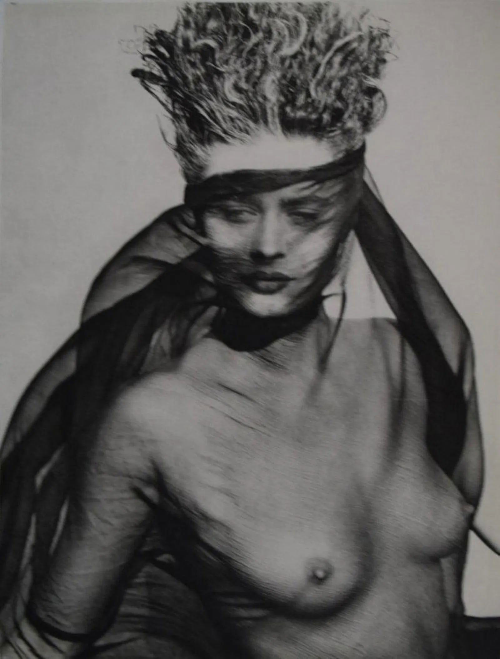Herb Ritts - Consuelo, Paradise, Love, 1984: HERB RITTS (1952-2002), Herb Ritts - Consuelo, Paradise, Love, 1984, Sheet fed gravure C. 1986, Printed in Japan, 14" x 11" , Mounted to archival board