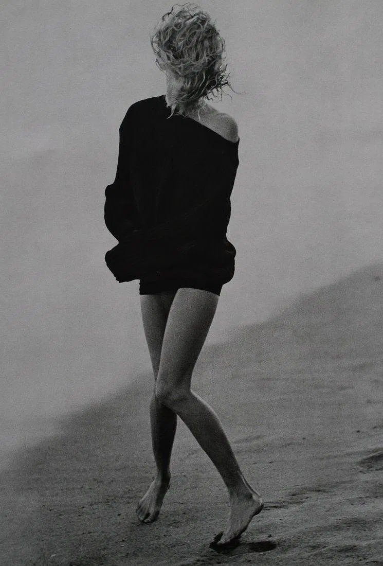 Herb Ritts - Shirley Maclaine, Hollywood, 1985: HERB RITTS (1952-2002), Shirley Maclaine, Hollywood, 1985, Sheet fed gravure C. 1988, Printed in Japan, 14" x 11" , Mounted to archival board