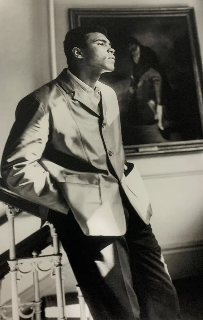 Gordon Parks - Muhammad Ali, Photo-Litho: GORDON PARKS - (1912-2006), Muhammad Ali, Photo-Litho, Printed later 20th Century, 9" x 6" (Image Size) , Mounted to archival board