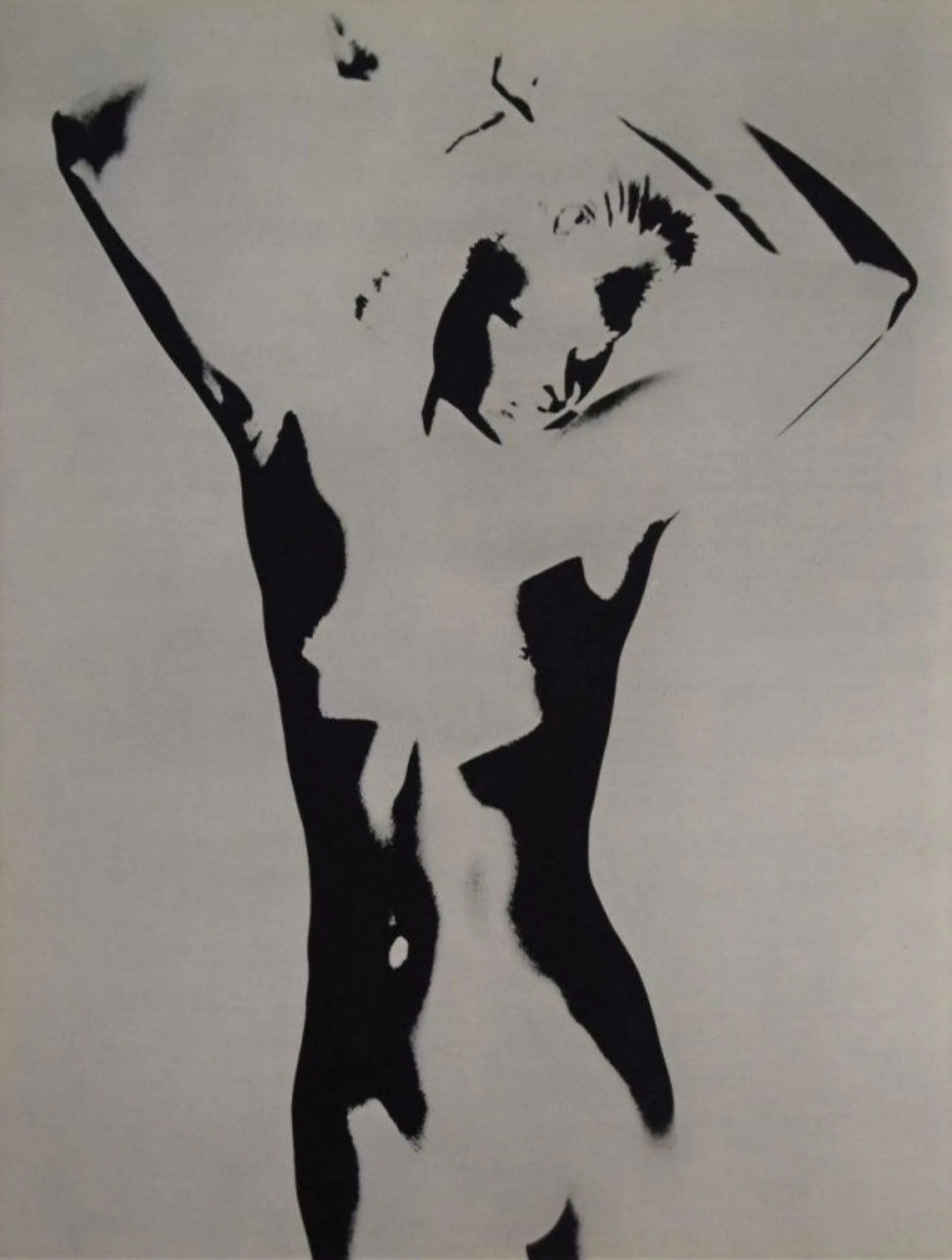 Lucien Lorelle - Nude: LUCIEN LORELLE (1894-1968), Nude, Sheet-fed gravure, c.1950's, Printed in France, 9 3/4" x 7 1/4", mounted to archival board