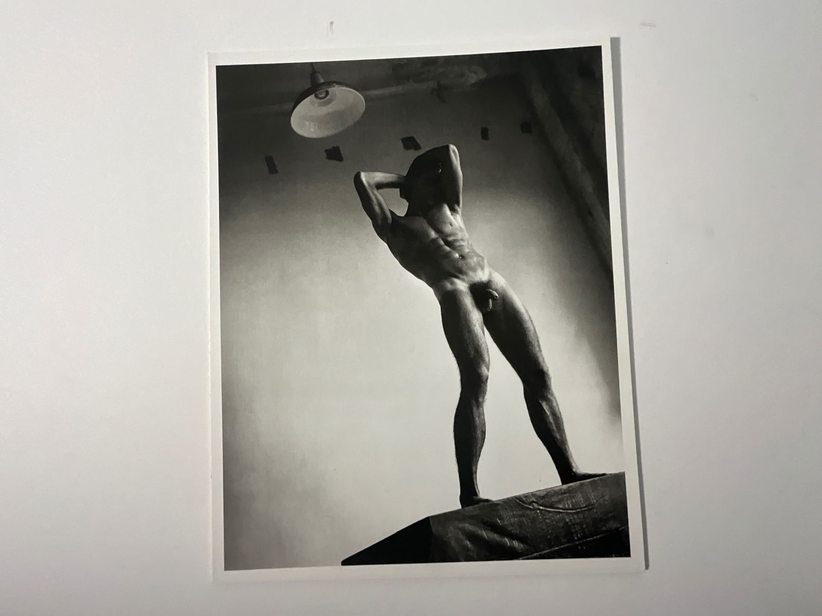 Bruce Weber, Gravure Photograph Nude Male Special K: Measures 11.75 x 9.25 inches, mounted to archival board