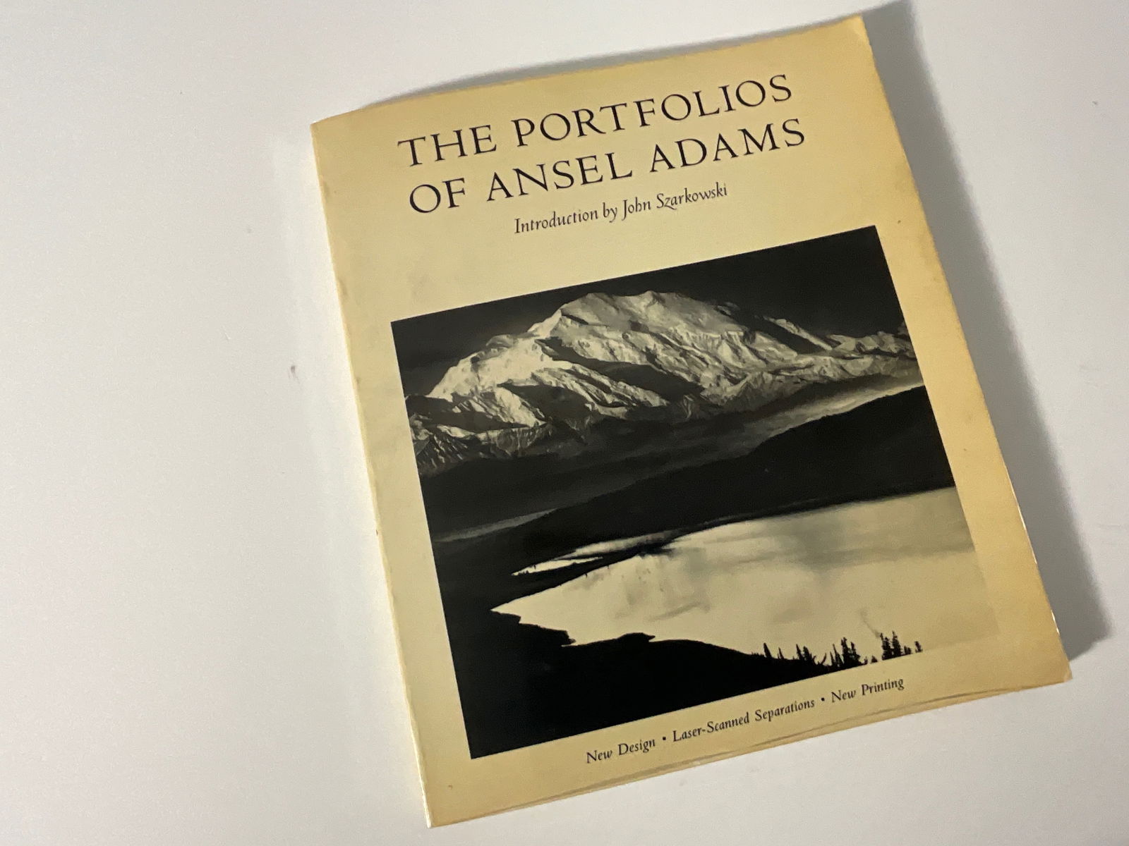 Ansel Adams signed book: Measures 10.5 x 9 inches