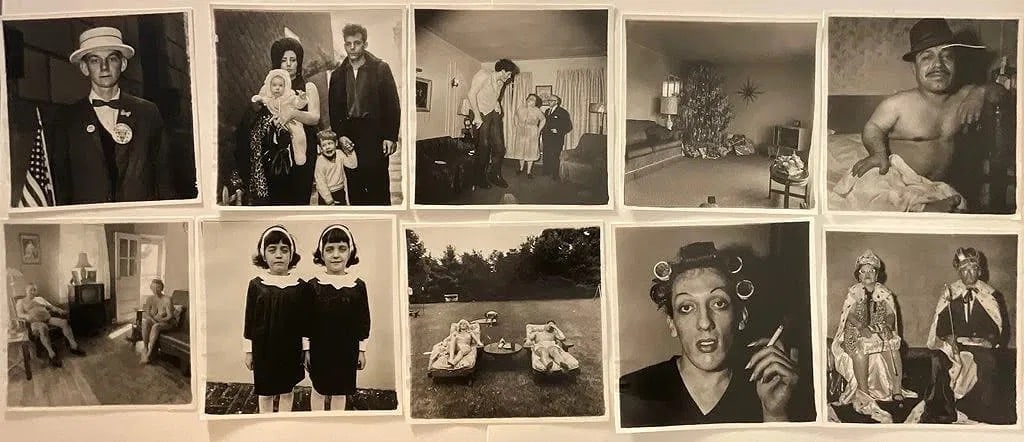 Diane Arbus Box of 10 photo lithos: Diane Arbus Set of 10 photo lithos .Image each 10 x 10 inches