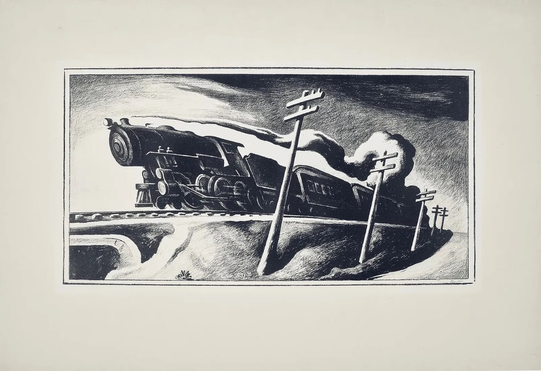 Thomas Hart Benton: Going West (1 of 1)