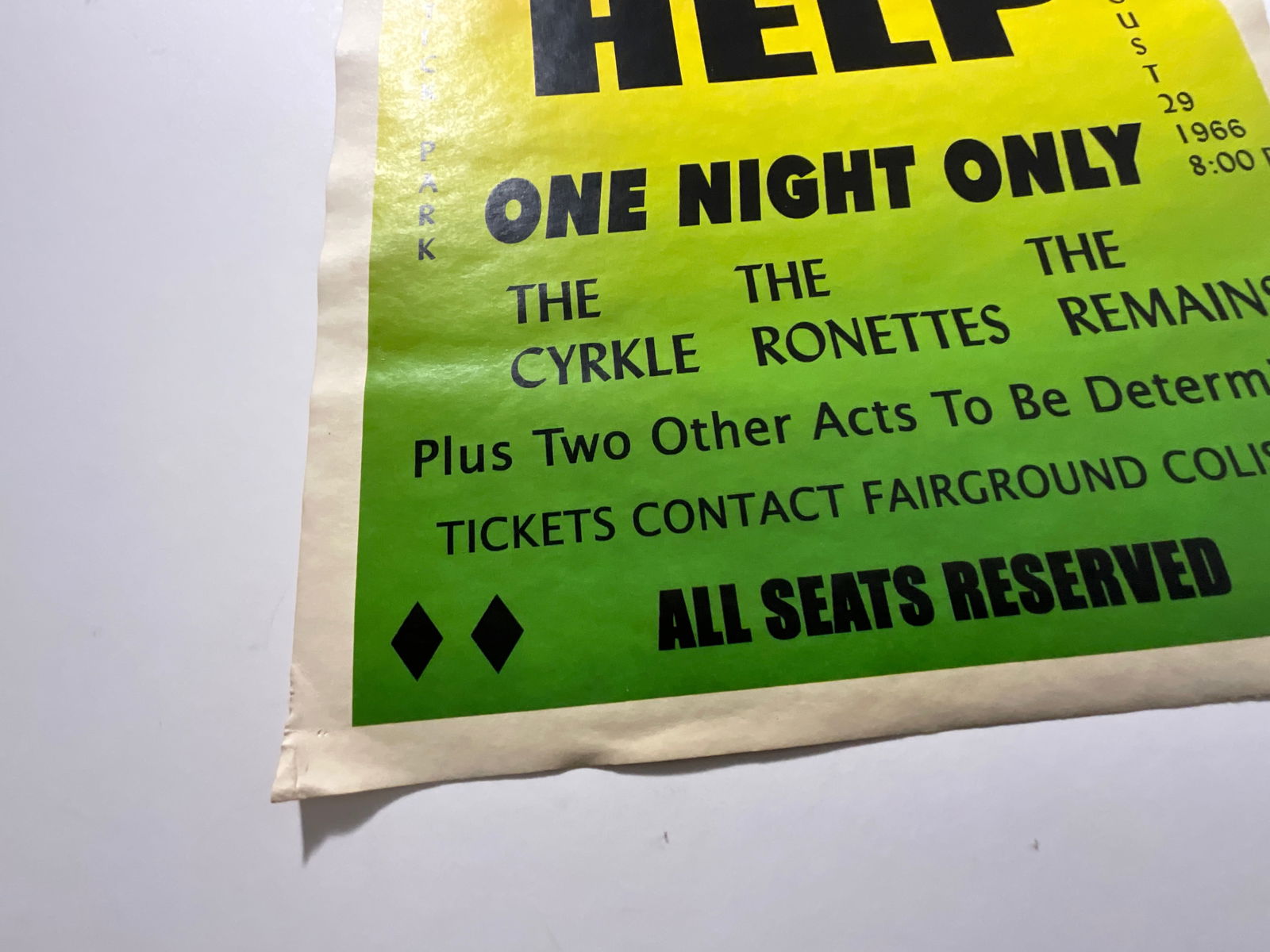 The Beatles: HELP Poster - 2