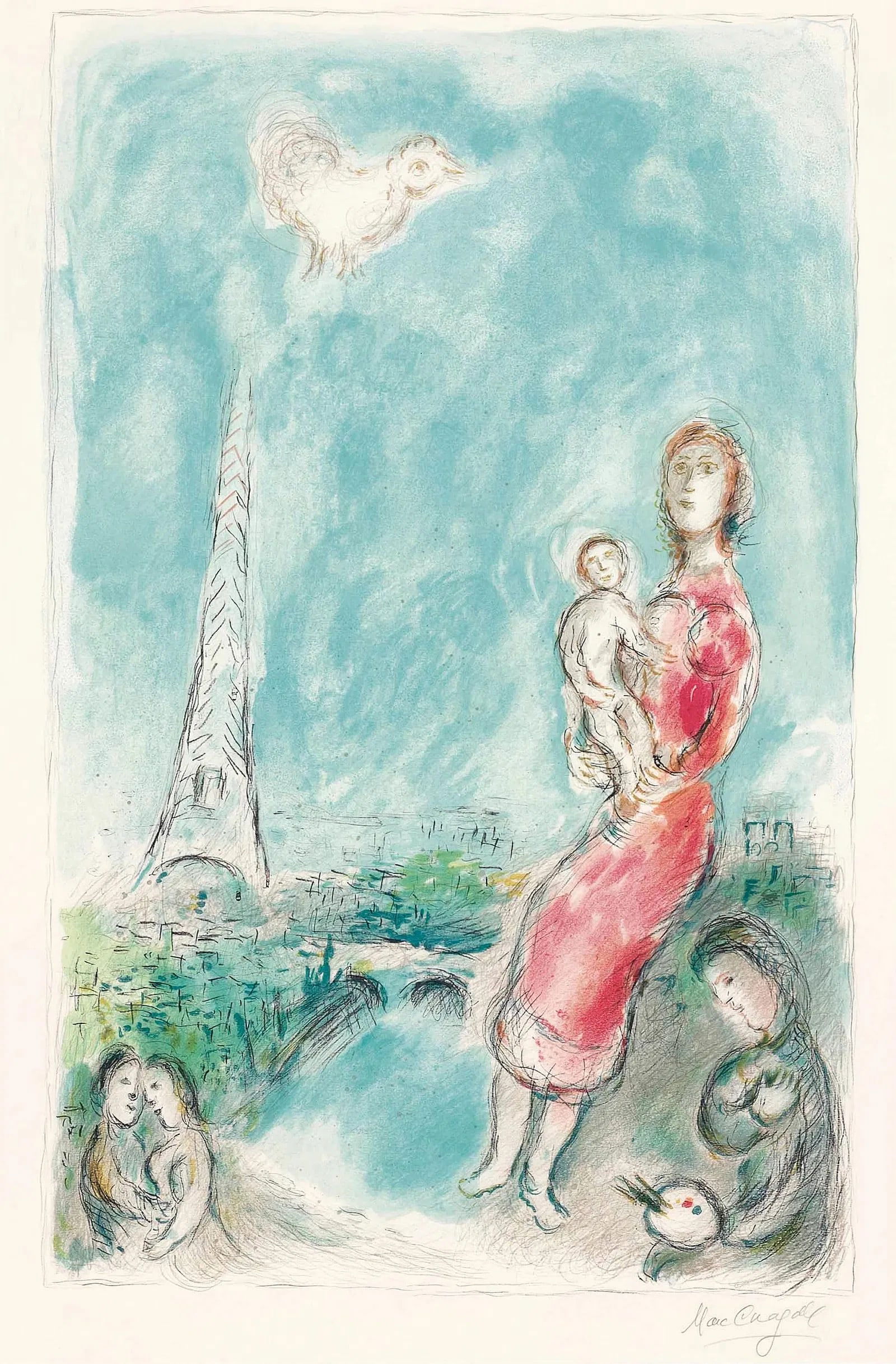 Marc Chagall: Maternité rouge (1 of 1)